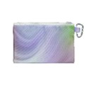 Gradient Blue, orange, green Canvas Cosmetic Bag (Medium) View2