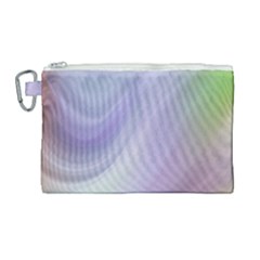 Gradient Blue, Orange, Green Canvas Cosmetic Bag (large) by ConteMonfrey