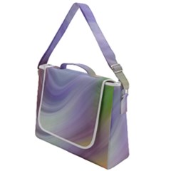 Gradient Blue, Orange, Green Box Up Messenger Bag by ConteMonfrey