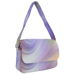 Gradient Blue, Orange, Green Courier Bag by ConteMonfrey