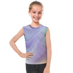 Gradient Blue, Orange, Green Kids  Mesh Tank Top by ConteMonfrey