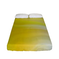 Gradient Green Yellow Fitted Sheet (full/ Double Size) by ConteMonfrey