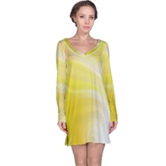 Gradient Green Yellow Long Sleeve Nightdress by ConteMonfrey