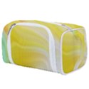 Gradient green yellow Toiletries Pouch View1