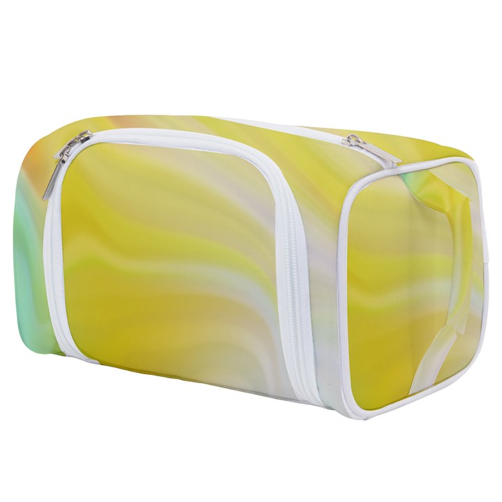 Gradient green yellow Toiletries Pouch