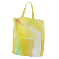 Gradient Green Yellow Giant Grocery Tote by ConteMonfrey