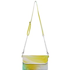 Gradient Green Yellow Mini Crossbody Handbag by ConteMonfrey