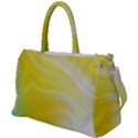 Gradient green yellow Duffel Travel Bag View1