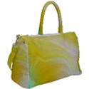 Gradient green yellow Duffel Travel Bag View2