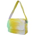 Gradient green yellow Courier Bag View2