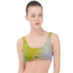 Gradient Green Yellow The Little Details Bikini Top by ConteMonfrey