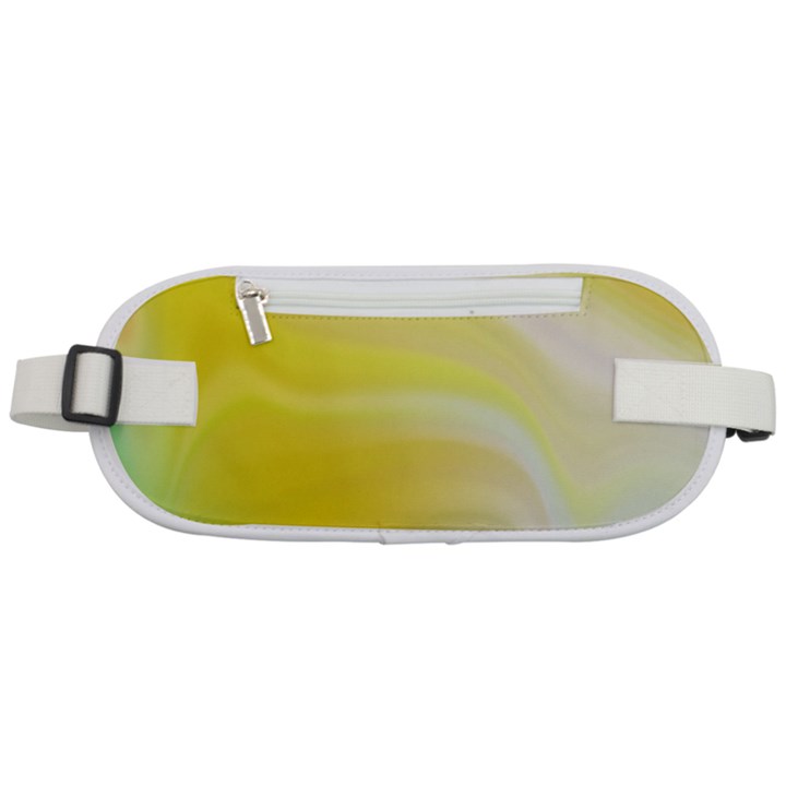 Gradient green yellow Rounded Waist Pouch