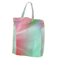 Gradient Pink, Blue, Red Giant Grocery Tote by ConteMonfrey