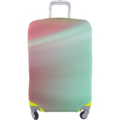 Gradient Pink, Blue, Red Luggage Cover (large) by ConteMonfrey