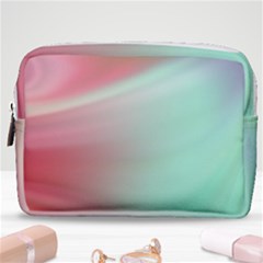 Gradient Pink, Blue, Red Make Up Pouch (medium) by ConteMonfrey