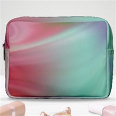 Gradient Pink, Blue, Red Make Up Pouch (large) by ConteMonfrey