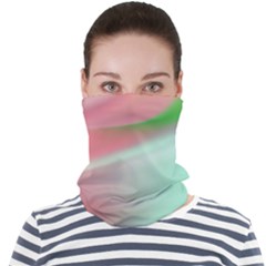 Gradient Pink, Blue, Red Face Seamless Bandana (adult) by ConteMonfrey