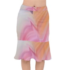 Gradient Orange, Purple, Pink Short Mermaid Skirt by ConteMonfrey