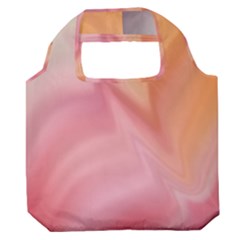 Gradient Orange, Purple, Pink Premium Foldable Grocery Recycle Bag by ConteMonfrey