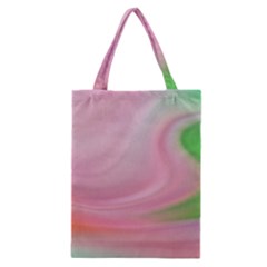 Gradient Pink Green Orange Classic Tote Bag by ConteMonfrey