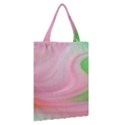 Gradient pink green orange Classic Tote Bag View2