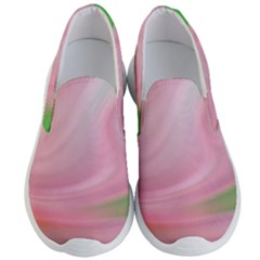 Gradient Pink Green Orange Men s Lightweight Slip Ons by ConteMonfrey