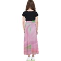 Gradient pink green orange Kids  Flared Maxi Skirt View2