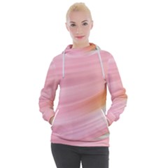 Gradient Ice Cream Pink Green Women s Hooded Pullover by ConteMonfrey