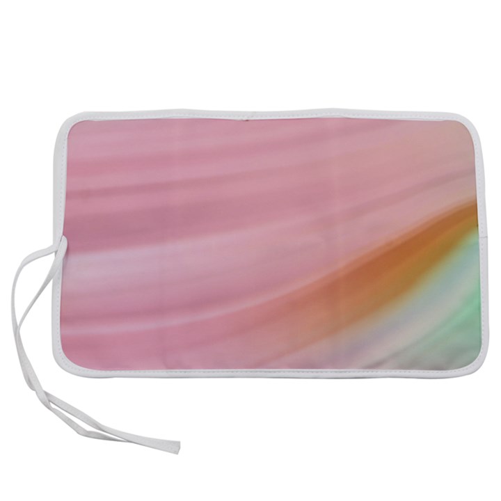 Gradient ice cream pink green Pen Storage Case (S)