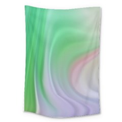 Gradient Green Blue Large Tapestry by ConteMonfrey