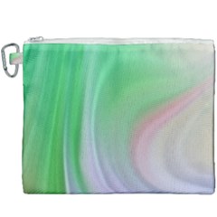 Gradient Green Blue Canvas Cosmetic Bag (xxxl) by ConteMonfrey