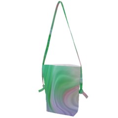 Gradient Green Blue Folding Shoulder Bag by ConteMonfrey