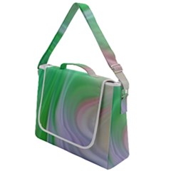 Gradient Green Blue Box Up Messenger Bag by ConteMonfrey