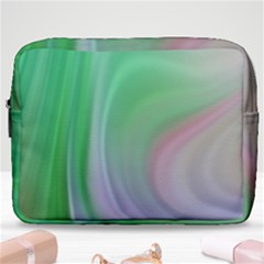 Gradient Green Blue Make Up Pouch (large) by ConteMonfrey