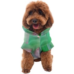 Gradient Green Blue Dog Coat by ConteMonfrey