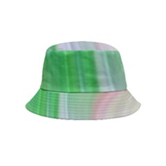 Gradient Green Blue Inside Out Bucket Hat (kids) by ConteMonfrey