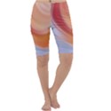 Gradient  orange green red Cropped Leggings  View1