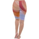 Gradient  orange green red Cropped Leggings  View4