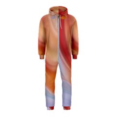 Gradient  Orange Green Red Hooded Jumpsuit (kids) by ConteMonfrey