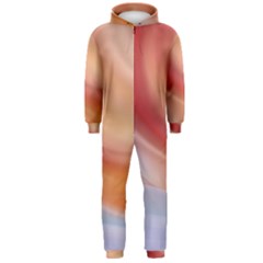 Gradient  Orange Green Red Hooded Jumpsuit (men) by ConteMonfrey