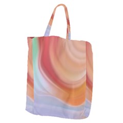 Gradient  Orange Green Red Giant Grocery Tote by ConteMonfrey