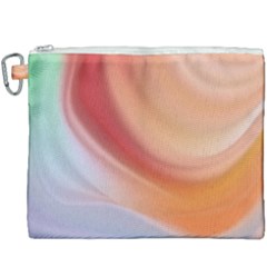 Gradient  Orange Green Red Canvas Cosmetic Bag (xxxl) by ConteMonfrey