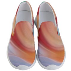 Gradient  Orange Green Red Men s Lightweight Slip Ons by ConteMonfrey