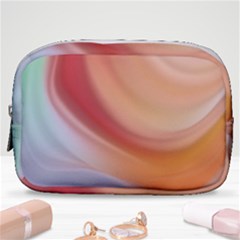 Gradient  Orange Green Red Make Up Pouch (small) by ConteMonfrey