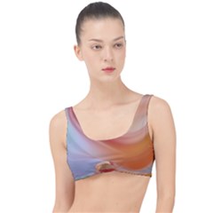 Gradient  Orange Green Red The Little Details Bikini Top by ConteMonfrey