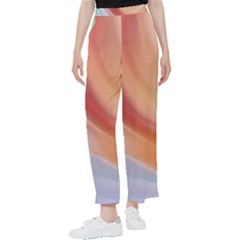 Gradient  Orange Green Red Women s Pants  by ConteMonfrey