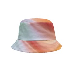 Gradient  Orange Green Red Inside Out Bucket Hat (kids) by ConteMonfrey