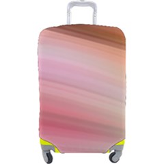 Gradient Brown, Green, Pink, Orange Luggage Cover (large) by ConteMonfrey