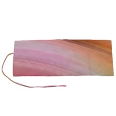 Gradient Brown, Green, Pink, Orange Roll Up Canvas Pencil Holder (s) by ConteMonfrey