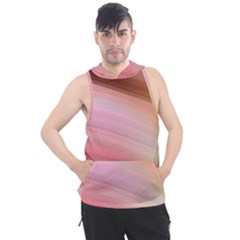 Gradient Brown, Green, Pink, Orange Men s Sleeveless Hoodie by ConteMonfrey